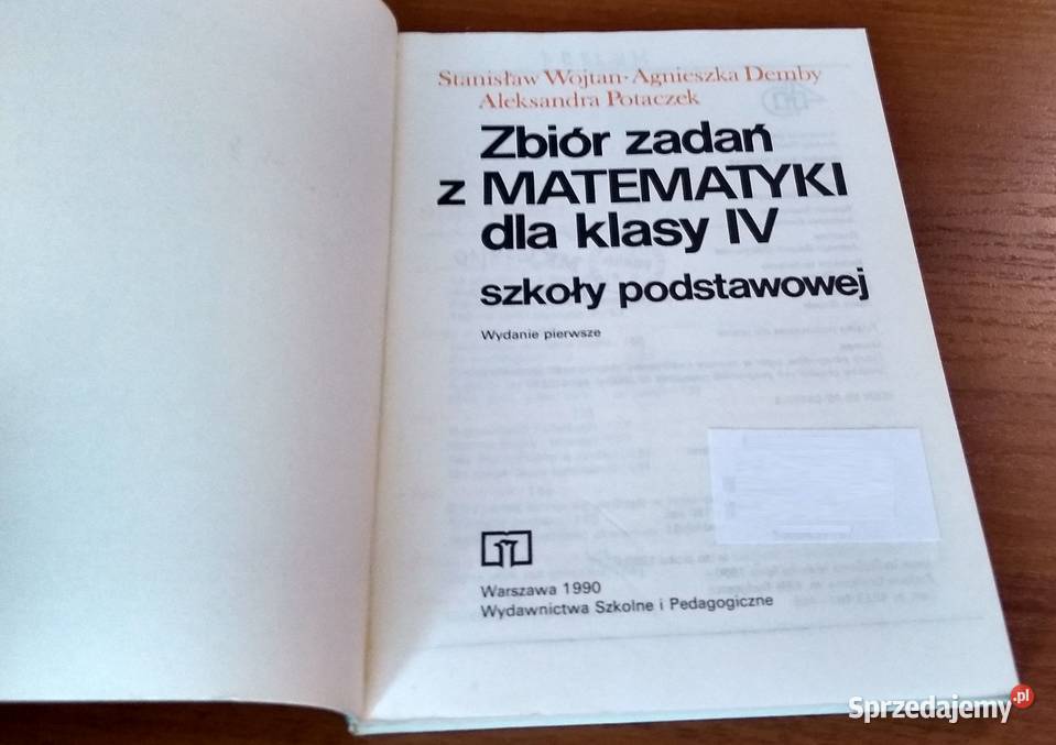 Zbiór zadań z matematyki klasy IV 4 podstawowej skrypt, zeszyt ćwiczeń, zbiór zadań, testów Gdańsk