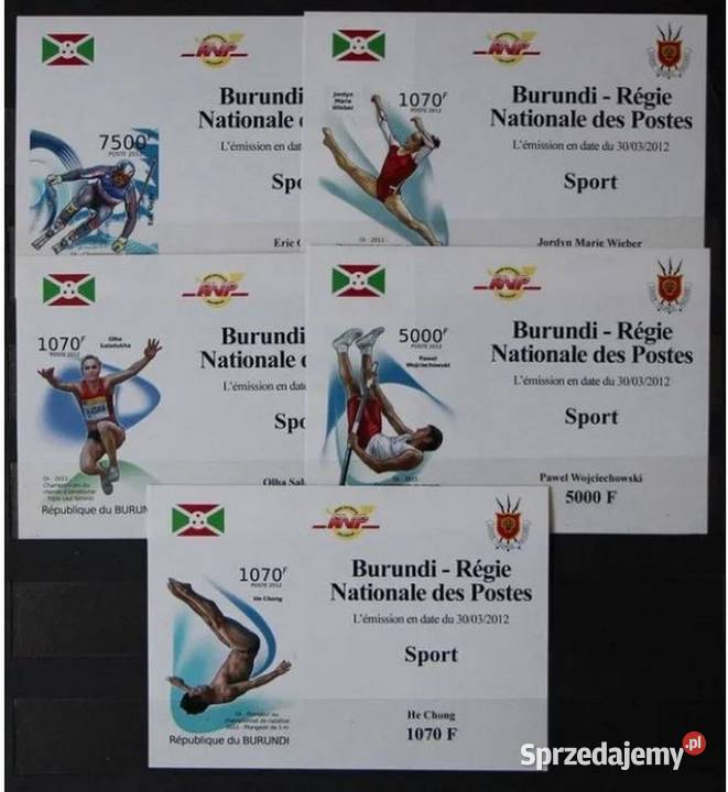 Burundi Mi 23082312 B Oborniki