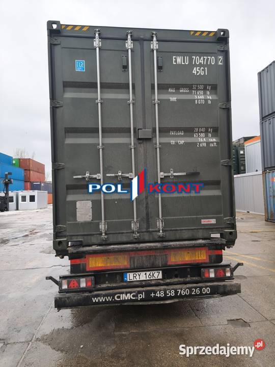 ŁADNY kontener morski 40 HC OneWay nowy Ostrów Mazowiecka