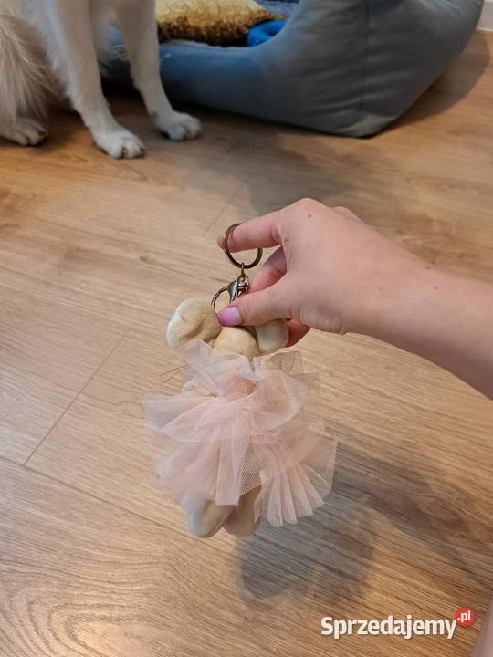 Uroczy breloczek myszka baletnica z koroną pomorskie Trąbki Wielkie sprzedam