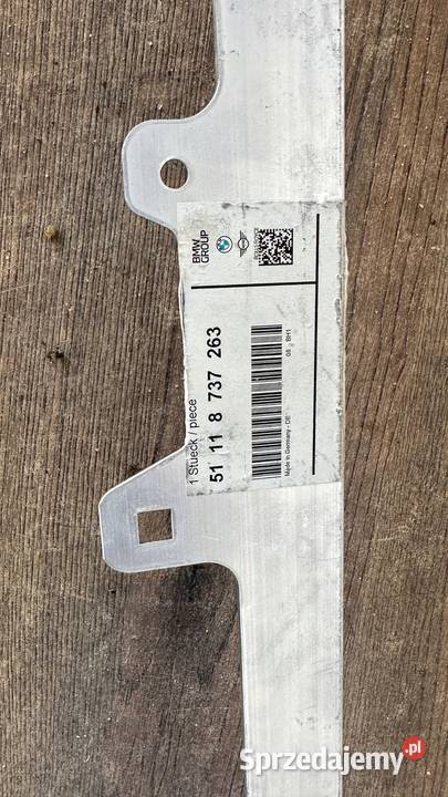 BMW X1 U11 BELKA DOLNA ZDERZAKA PRZÓD 8737263 osobowe Wzmocnienia, belki i wsporniki Gorzów Wielkopolski