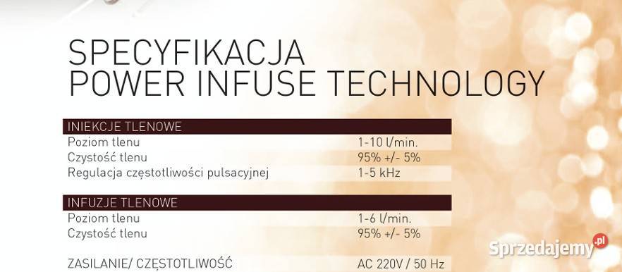 Oxynergy Paris Power Infuse Technology infuzja sprzedam