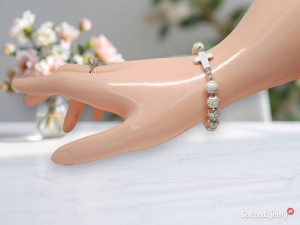 Bransoletka różaniec dziesiątka różańca z Warszawa