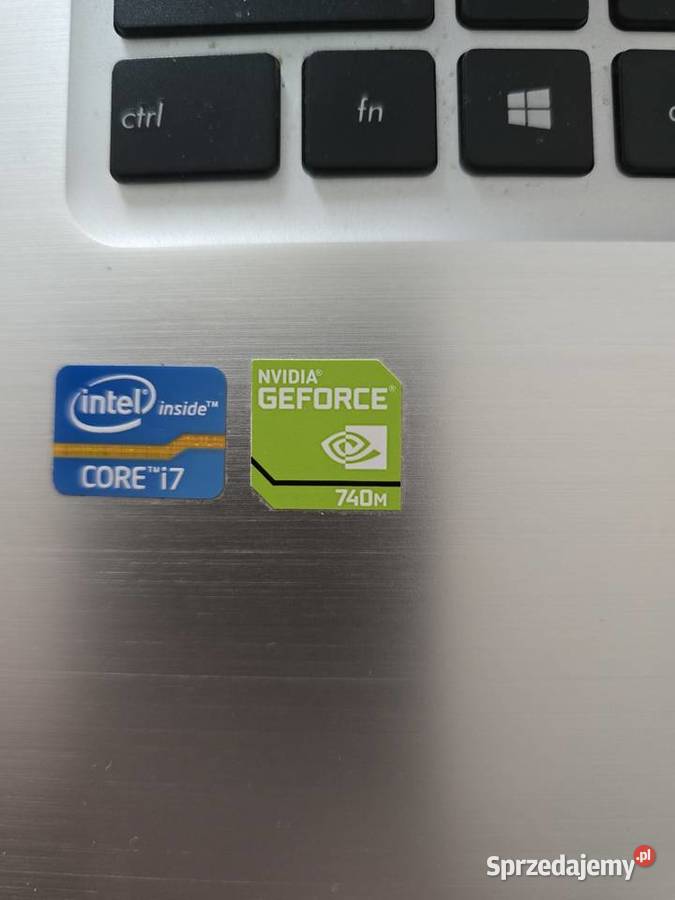 Laptop ASUS Intel CORE i7 750GB 12GB RAM Łódź