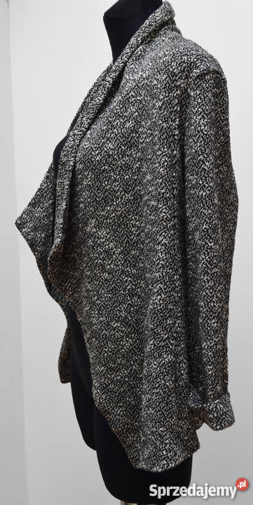 narzutka sweter elegancki M 38 rękaw 34 biały Moda i Styl Warszawa sprzedam