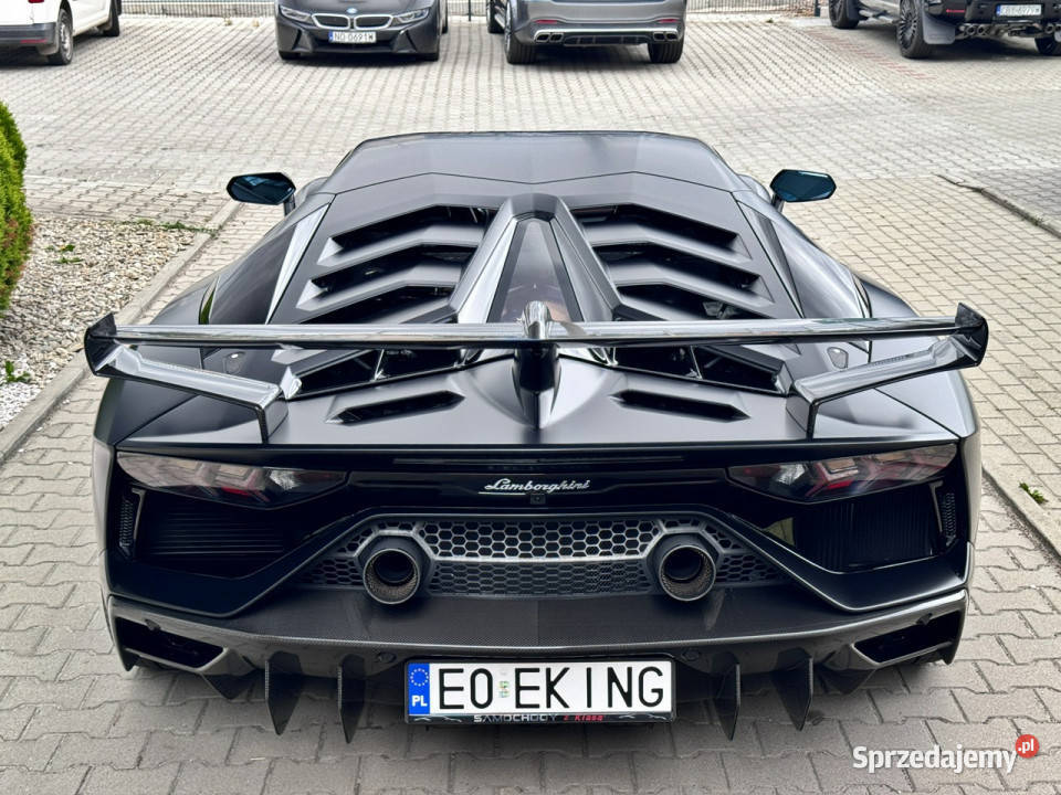 Lamborghini Aventador SVJ LP770 65l V12 Nero 12373km małopolskie Węgrzce