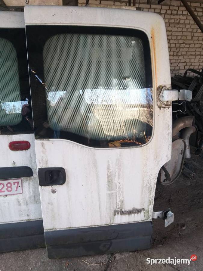 drzwi tył renault master 2 Drzwi mazowieckie Myszyniec