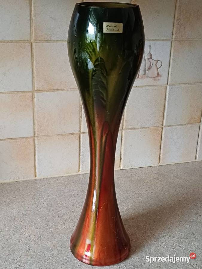 vintage wysoki wazon małopolskie Nowy Targ