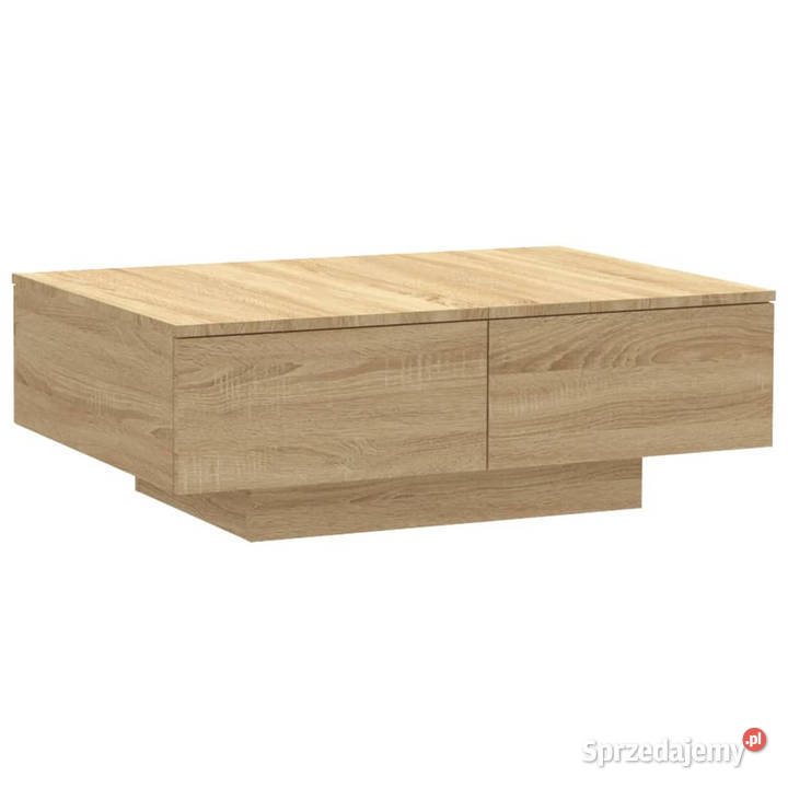 Stolik kawowy dąb sonoma 90x60x31 materiał Warszawa