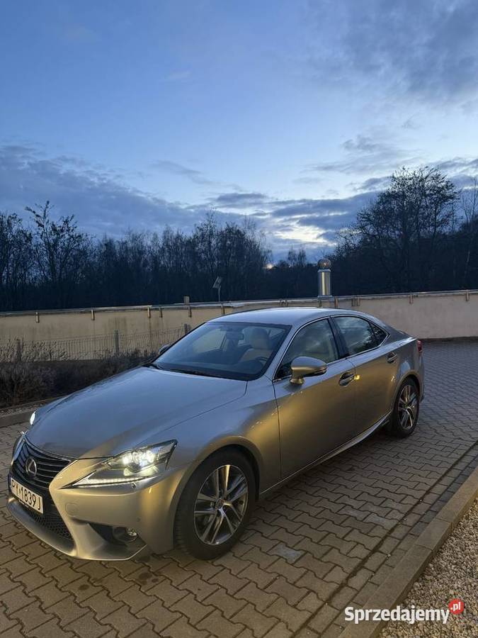 Lexus IS300h niski przebieg 40k Faktura VAT 23 podgrzewane fotele Poznań