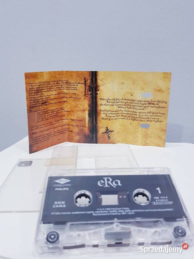 Kaseta magnetofonowa ERA Mercury 1996 1 płyta Dąbrowa Górnicza