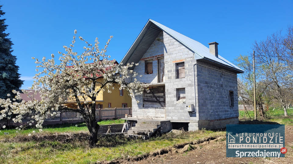 Dom w trakcie budowy Góry gm Michałów Busko-Zdrój