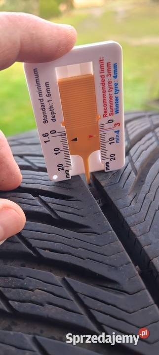 Opony zimowe Michelin pilot alpin 5 24540 R19 zima Mała Słońca sprzedam