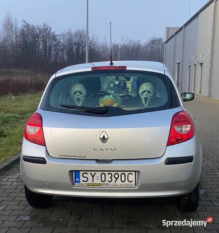 Renault Clio 3 srebrny Bytom