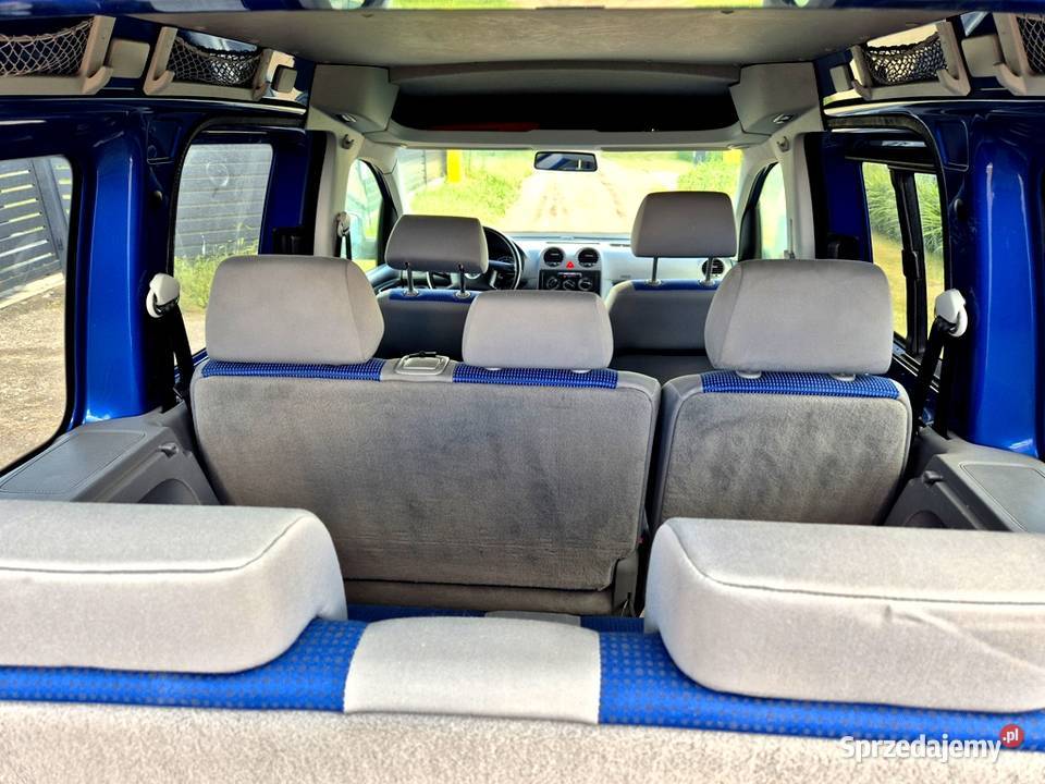 Vw Caddy Life 16MPI 102 7 osobowy Klimatyzacja benzyna Grudziądz