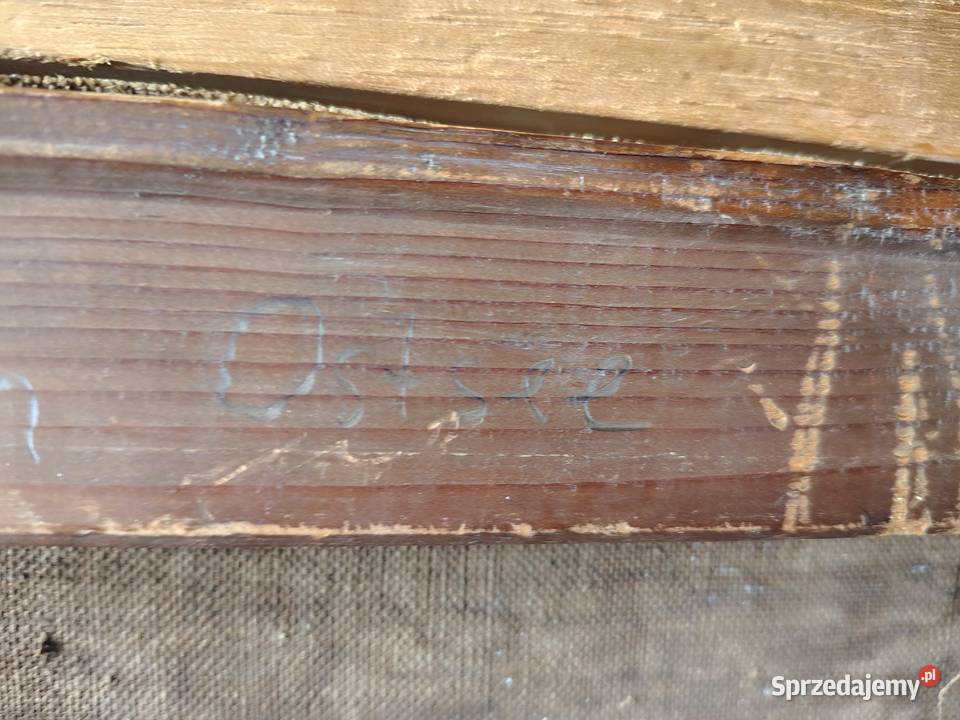 Stary obraz olejny Morze Bałtyckie Antyki, Sztuka, Kolekcje Kartuzy