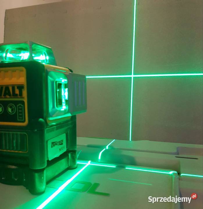Niwelator Laser budowlany DeWalt Lasery krzyżowe Koszki