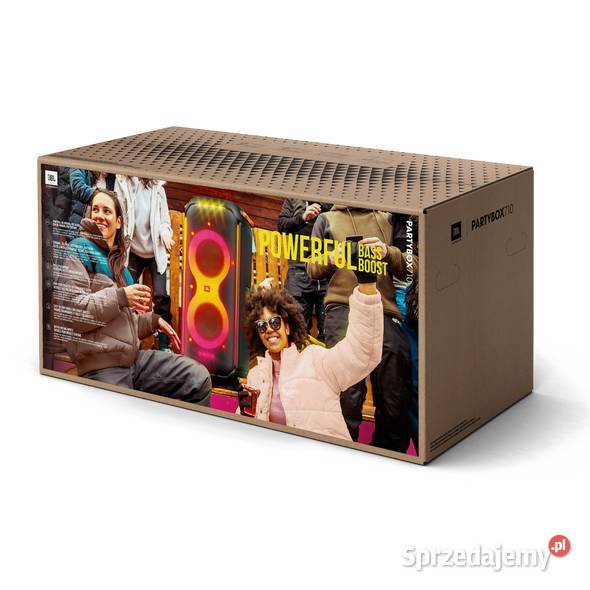 JBL Partybox 710 Głośnik Karaoke pilot Mikrofon zestawy głośnikowe Puszczykowo sprzedam