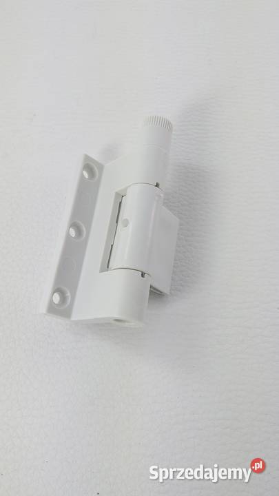 Zawias drzwi moskitiera na sprężynie biały lewy Moskitiery Łapy