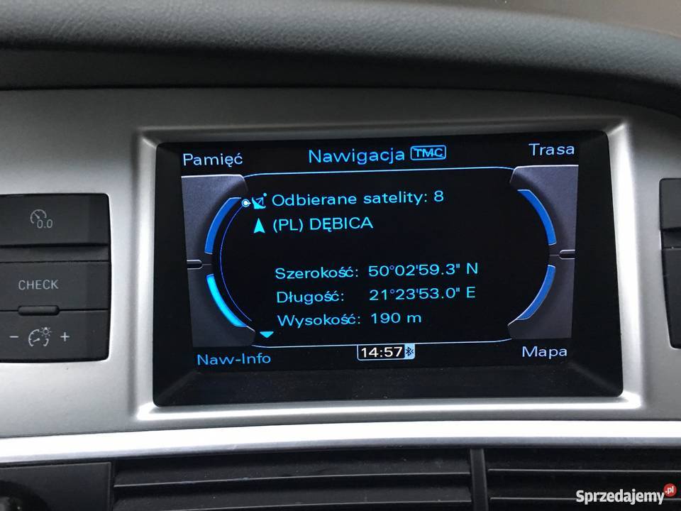 Audi MMI 3G Polskie Menu Lektor A4 A5 A6 A7 Q5 Dębica