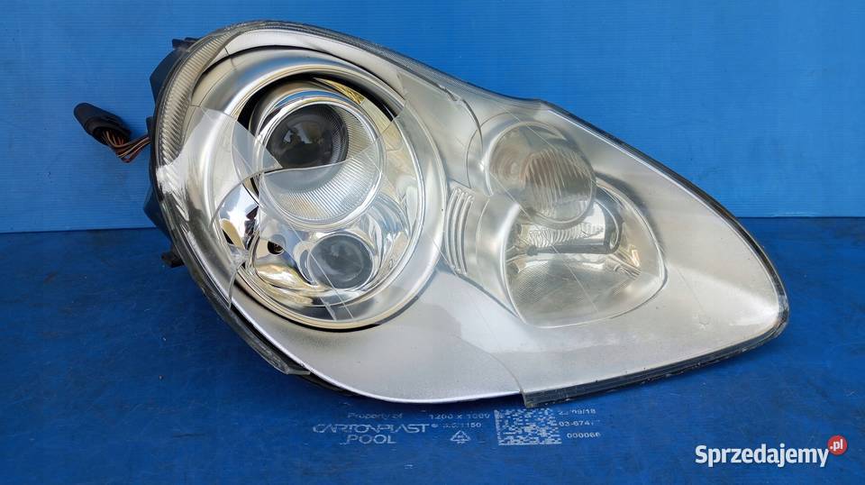 REFLEKTOR LAMPA PRAWA PRZÓD EU 7L5 XENON PORSCHE wielkopolskie Nowy Tomyśl