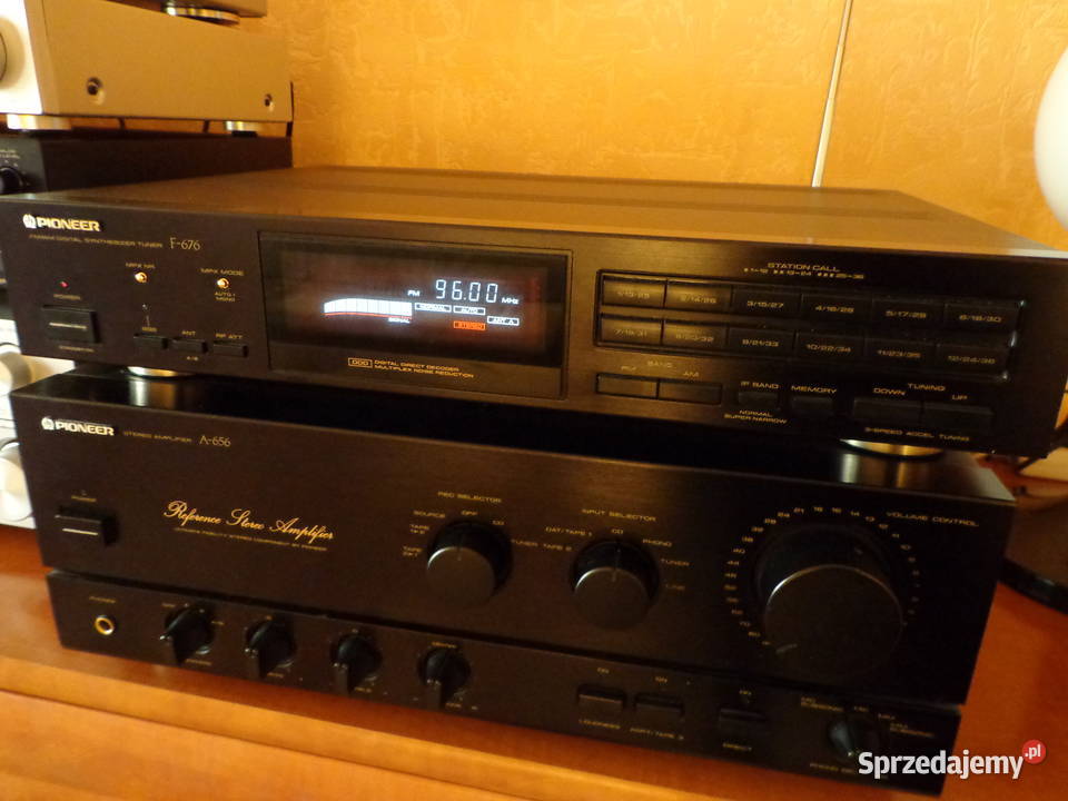 PIONEER wzmacniacz A656 tuner F676 Wzmacniacze i pokrewne małopolskie