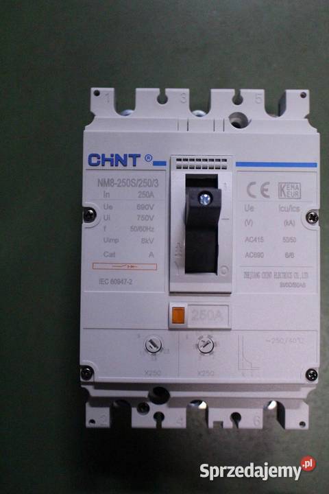 Wyłącznik MCCB NM8250S3300 123056 stac Chint Włoszczowa