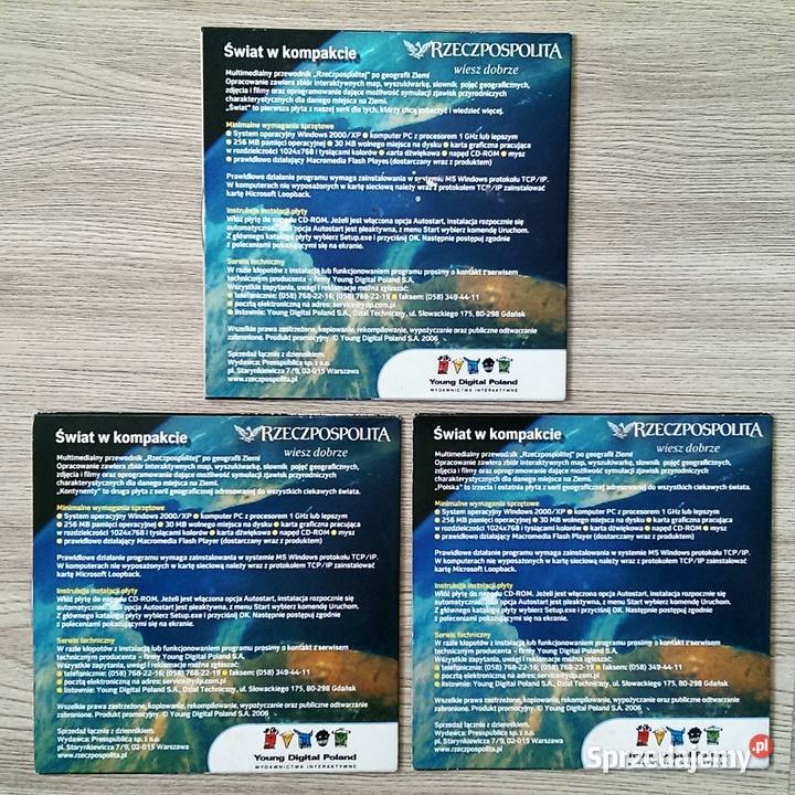Płyty CD Świat w kompakcie Rrzeczpospolita Filmy małopolskie Kraków