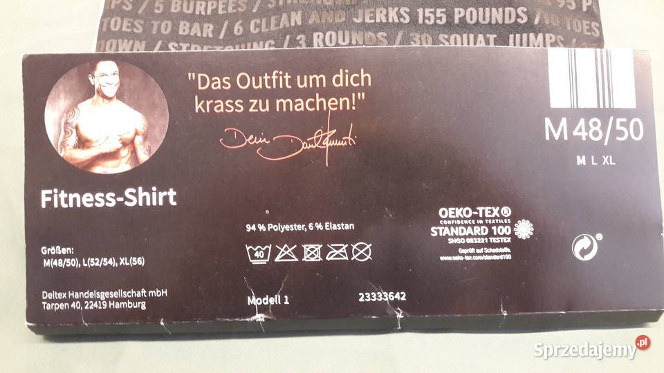 Koszulka fitness Głuchołazy