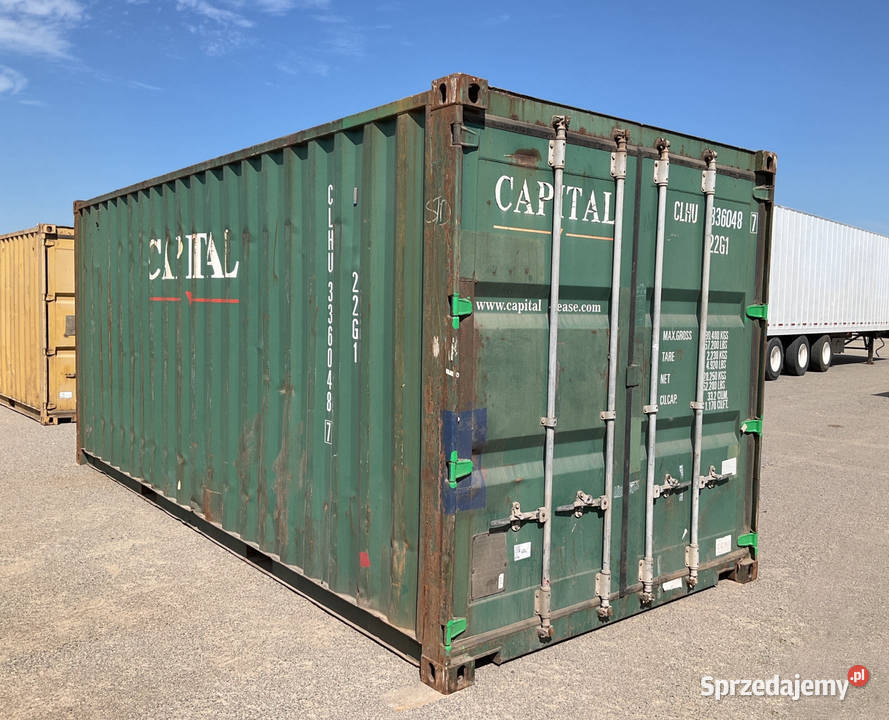 Kontener morski magazyn 20DV 6M używany Elbląg