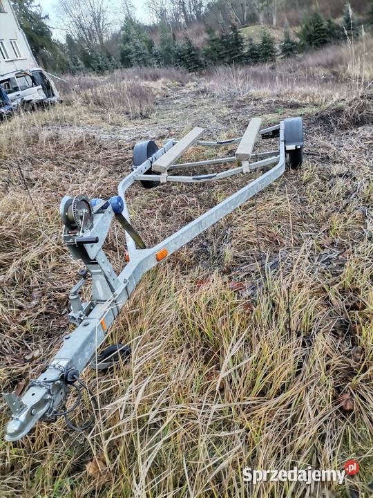 Przyczepa podłodziowa amerykańska do łodzi 6m MAX Trailer warmińsko-mazurskie Pożarki