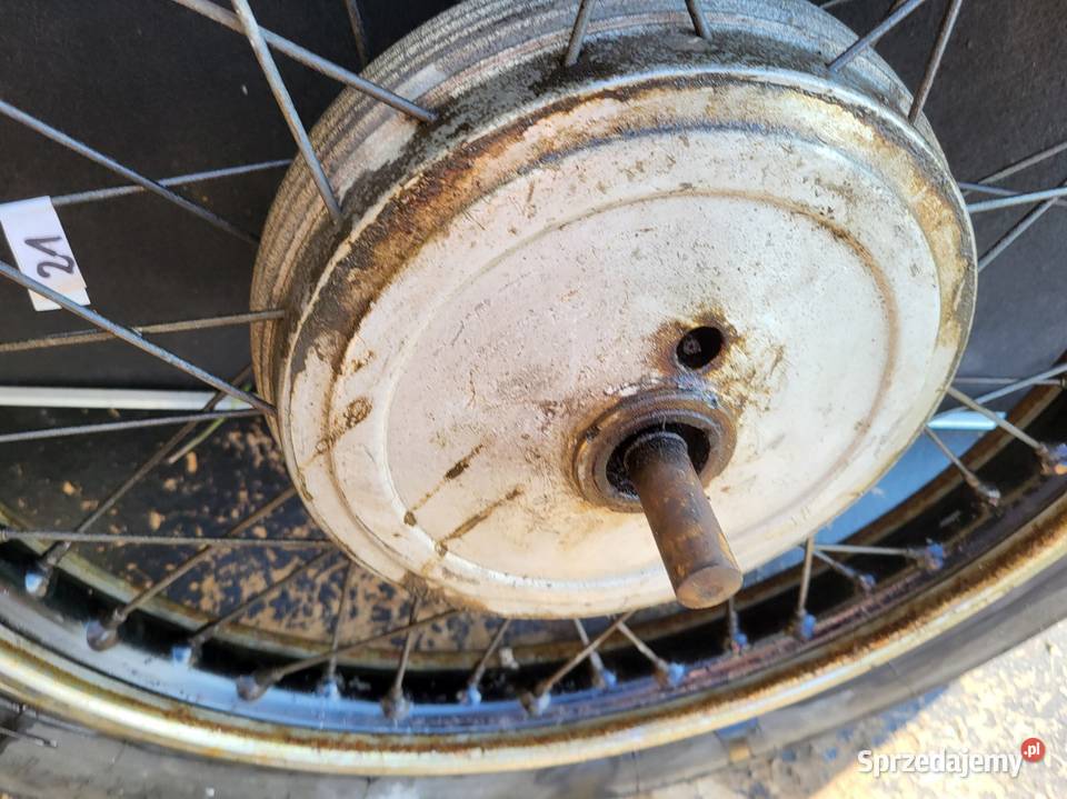 KOŁO PRZÓD ARIEL BSA TRIUMPH ADLER AJS ARDIE Rybnik