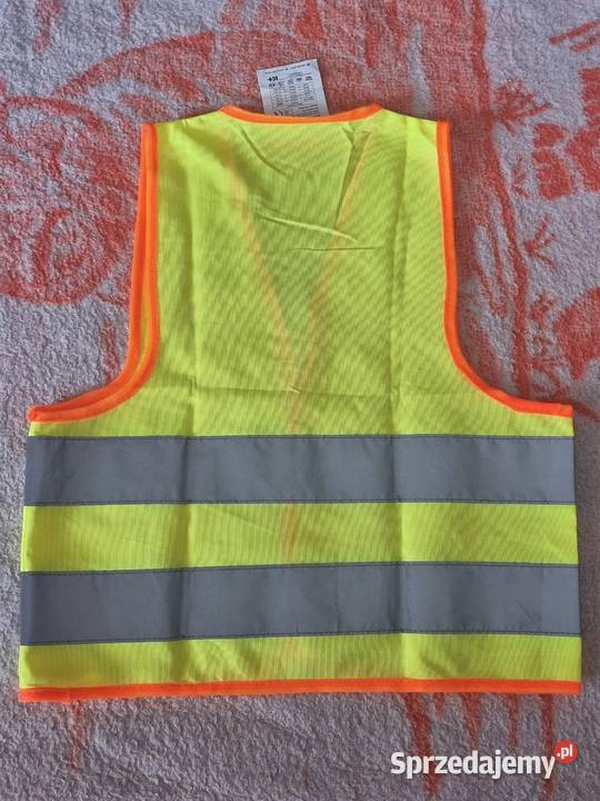 Kamizelka odblaskowa dziecka z logo Wilanowa Warszawa
