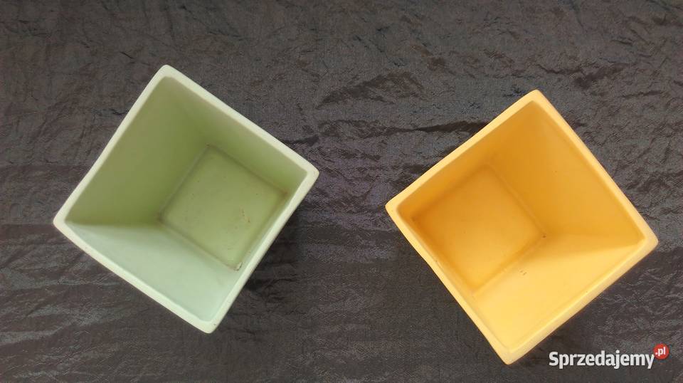 Osłonki doniczki Pojemniki kwadratowe Wiosna Białystok