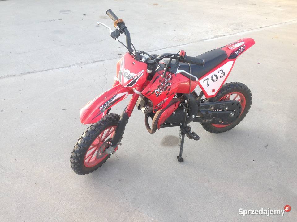 Mini Cross 50cc Biała Piska