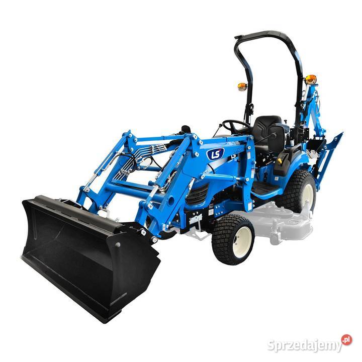 LS Tractor MT125 4x4 247 TURF koparka LB1107 LS Tractor Tajęcina