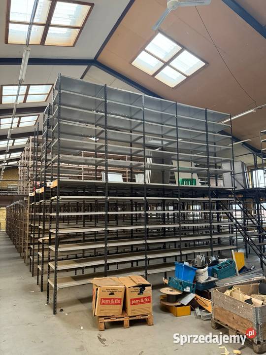 Regały magazynowe 2255910610 6 półek stalowych Kraków