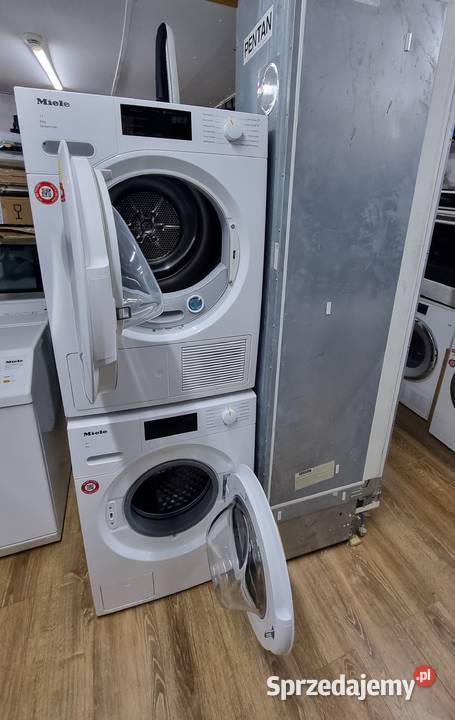 Zestaw AGD Miele Pralka WWD 120 WCS Suszarka TWD wolnostojące Wrocław sprzedam