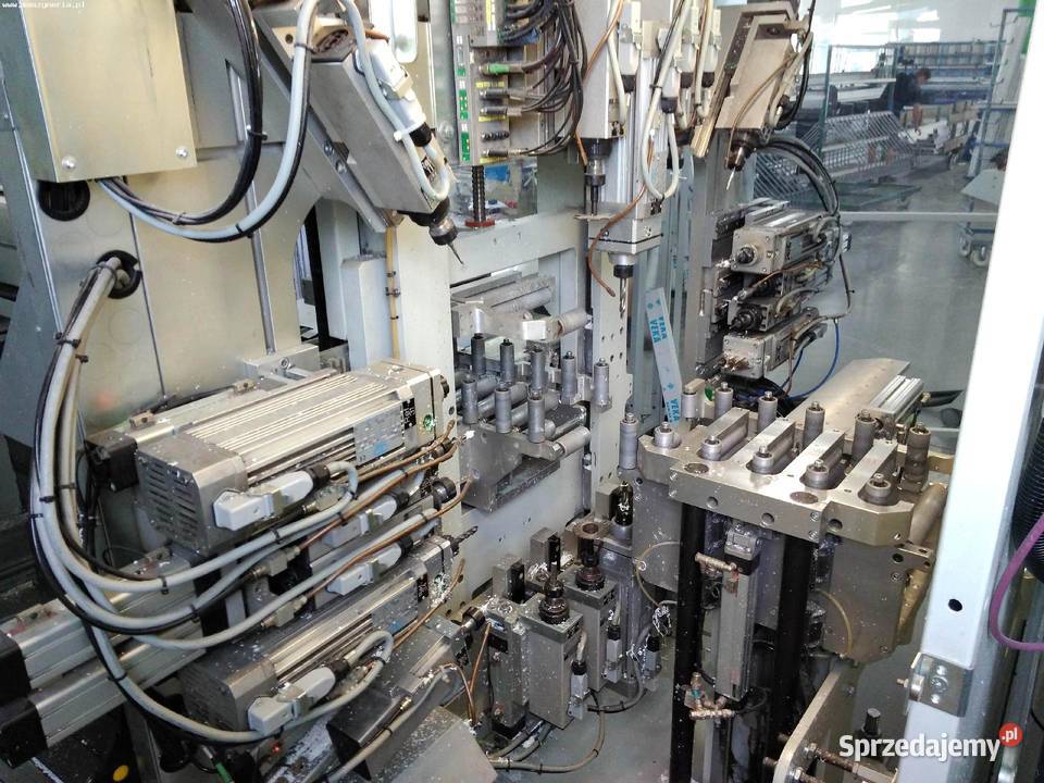 Centrum obróbcze CNC do profili okiennych PVC sprzedam