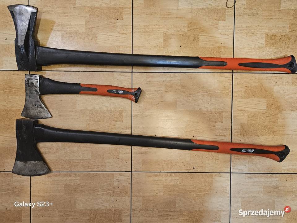 Zestaw 3 siekier