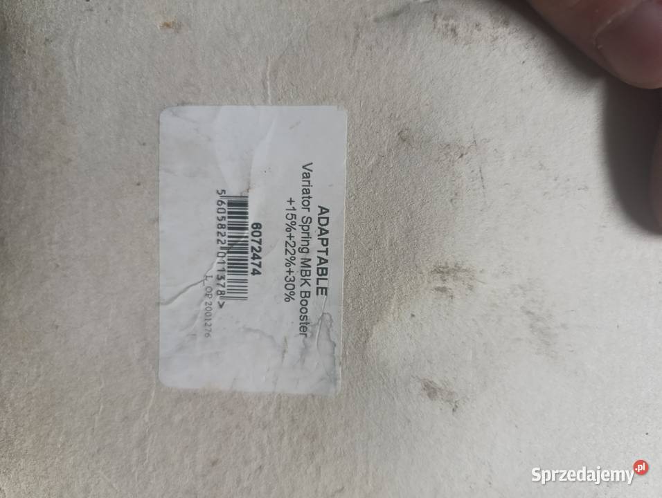 Sprężyny wariatora Skuter Tuning Motorower sprzedam