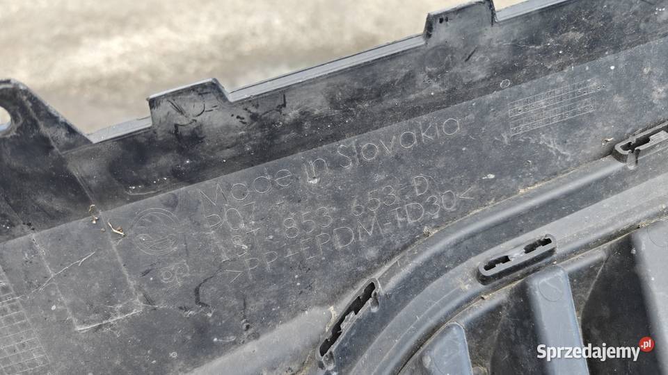 Skoda Octavia III 3 lift 2020 grill atrapa bez Jaworzno sprzedam