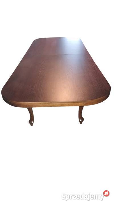 Stół gościnny rozkładany 14 krzeseł Woźniki