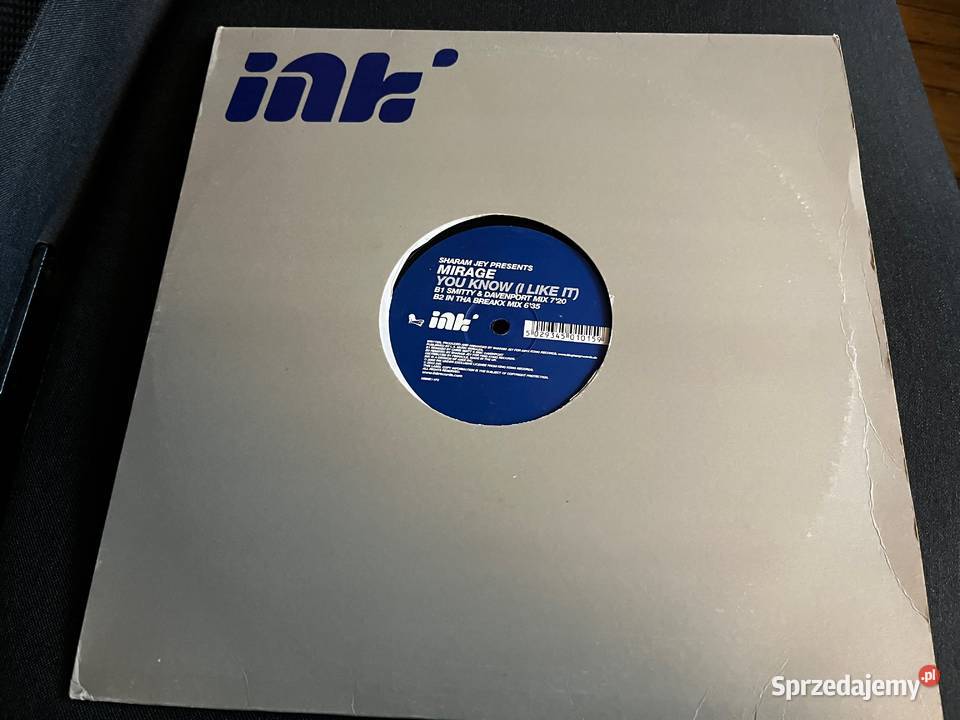 Sharam Jey presents Mirage You Know I Like It 1 płyta Błażejowice