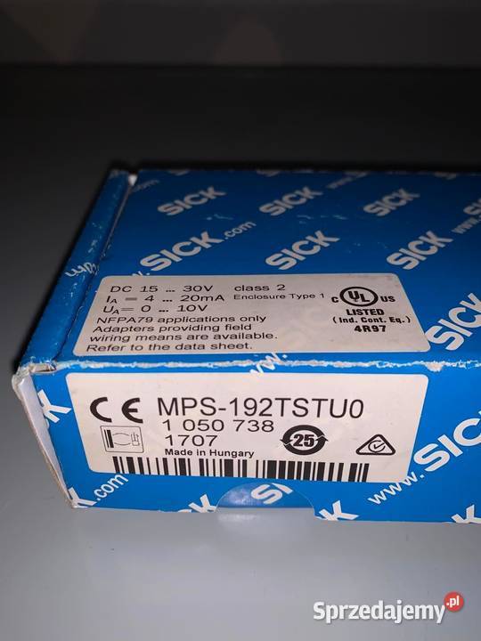 SICK MPS192TSTU0 Position Sensor 192mm Measuring Warszawa