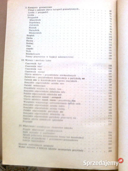Tomasz Wójcik Gramatyka języka rosyjskiego Rok wydania 1975 Warszawa