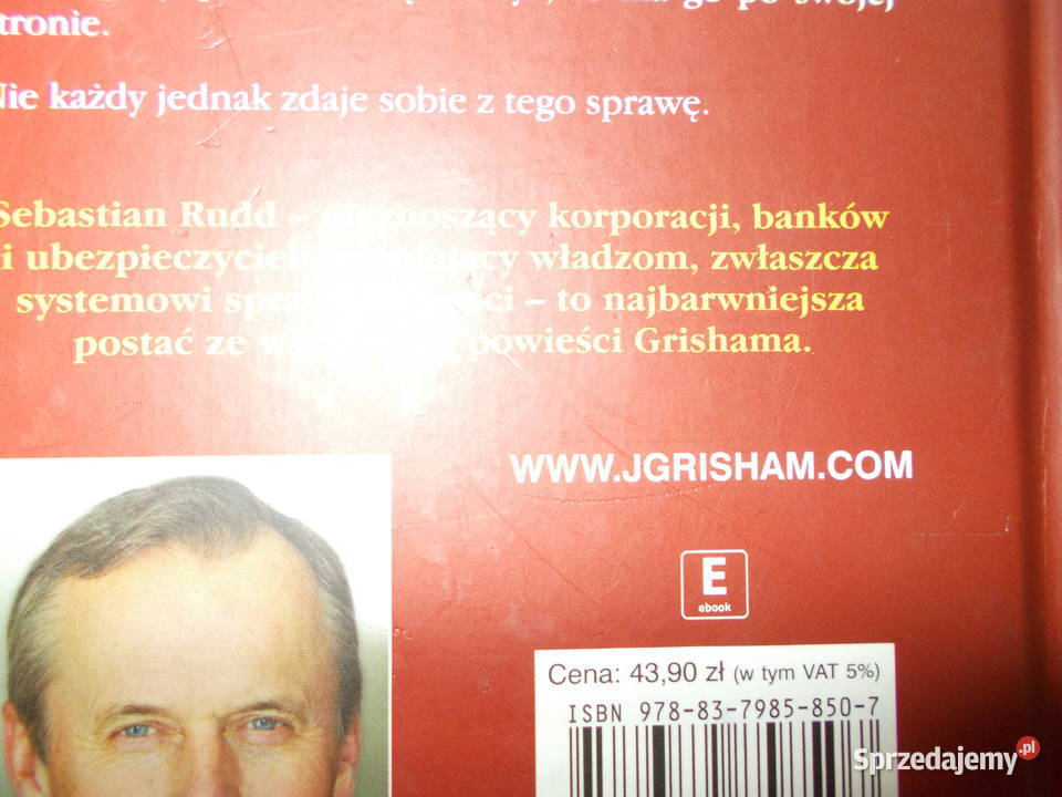 John Grisham Samotny wilk twarda Głubczyce