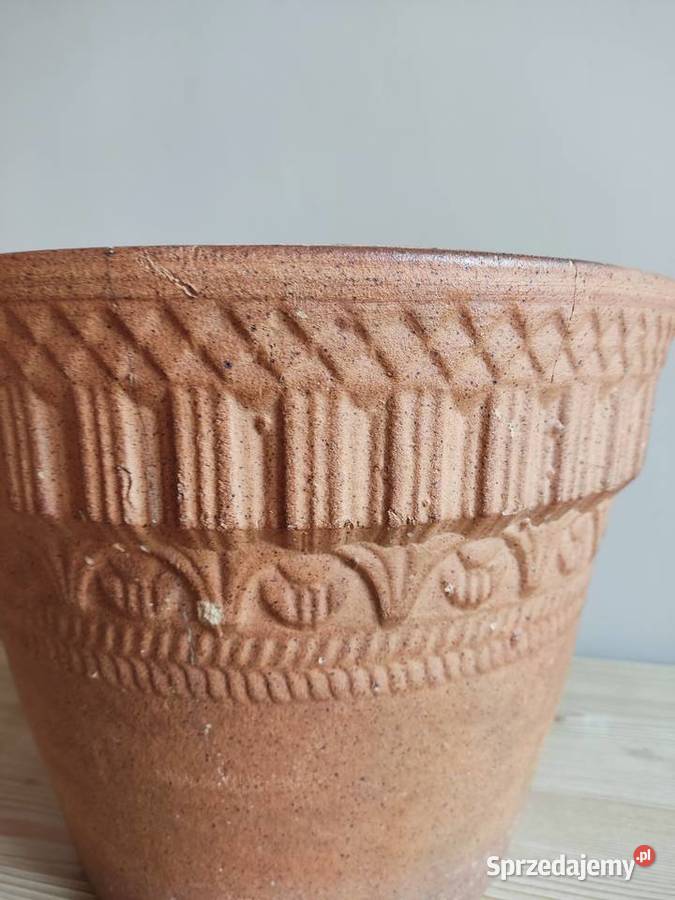 Donica doniczka ceramiczna gliniana fi 336 Głuchołazy