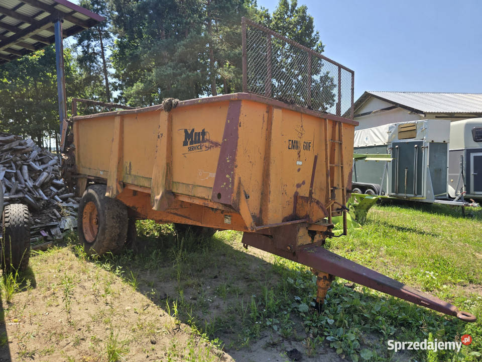 Rozrzutnik obornika ETS MAITRE EMM 60F 6 ton Korpele
