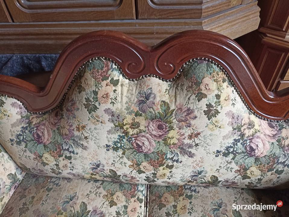 Sofa antyczna 2osobowa hocker Trzebicz